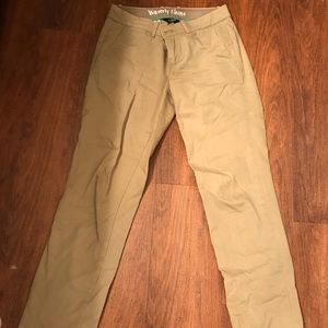 J Crew Waverly Chino. Green
